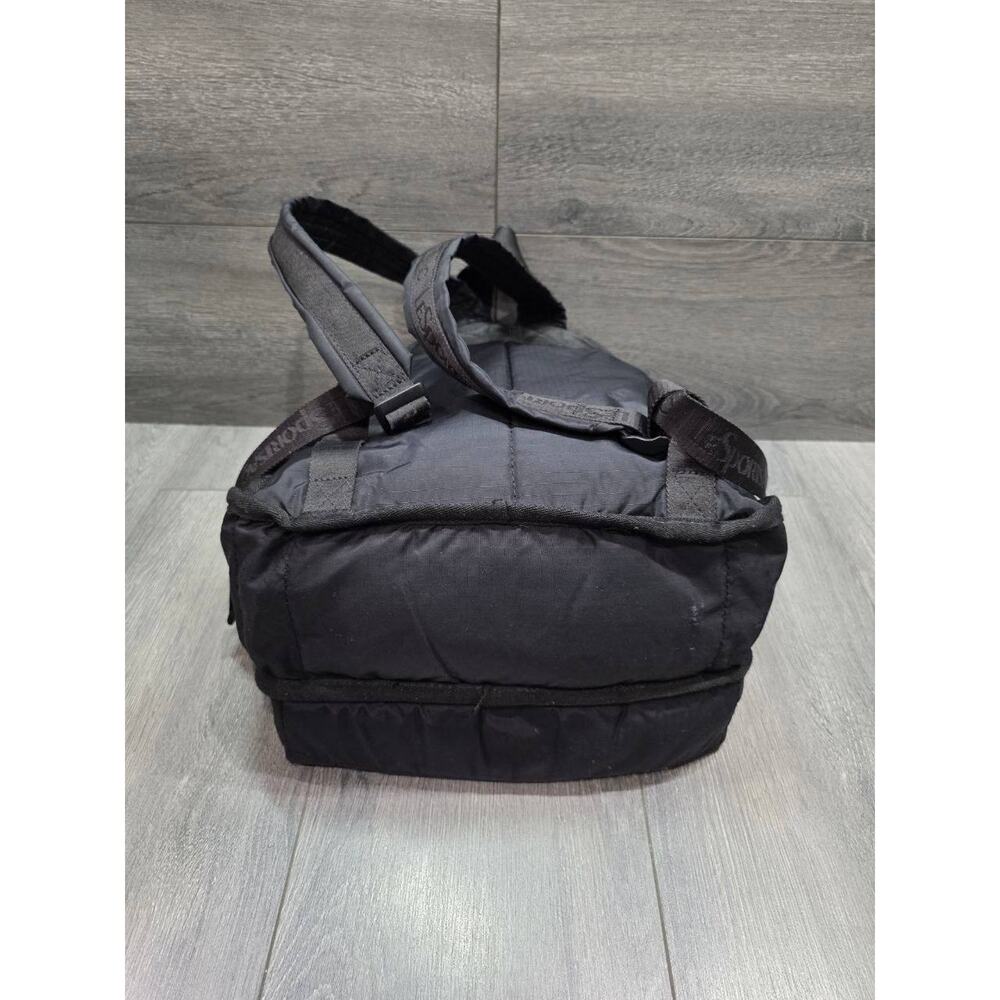 Lesportsac ROUTE BACKPACK nylon zip up large Black B000686 - Picture 8 of 9